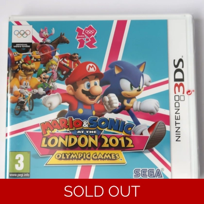 Mario & Sonic at The London 2012 Olympic Games Nintendo 3DS - BRAND NEW SEALED UK PAL